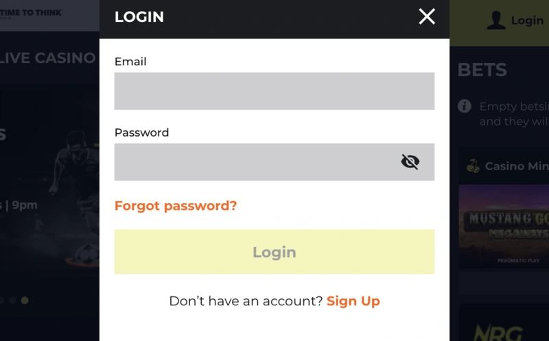 NRG.bet Login